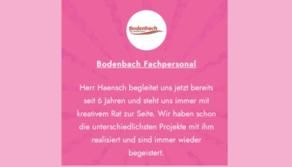 8 Feedback Bodenbach Hesh Media